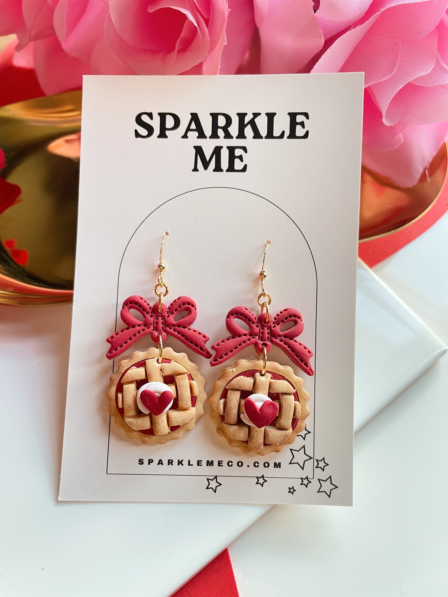 Heart Pie Dangles