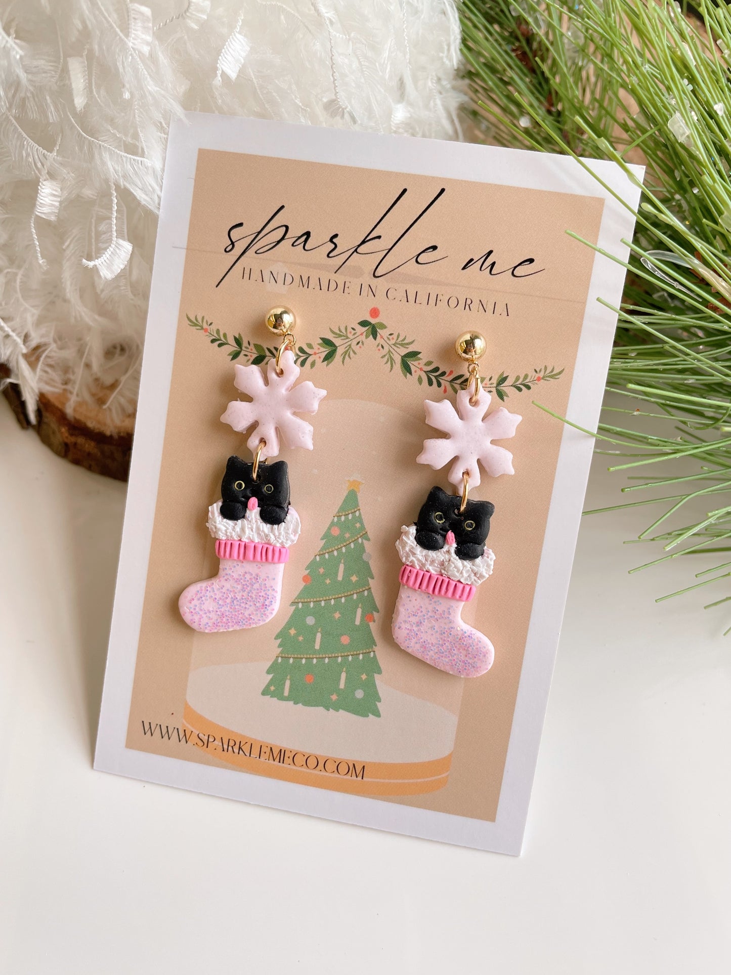 Cat in Stocking Drops