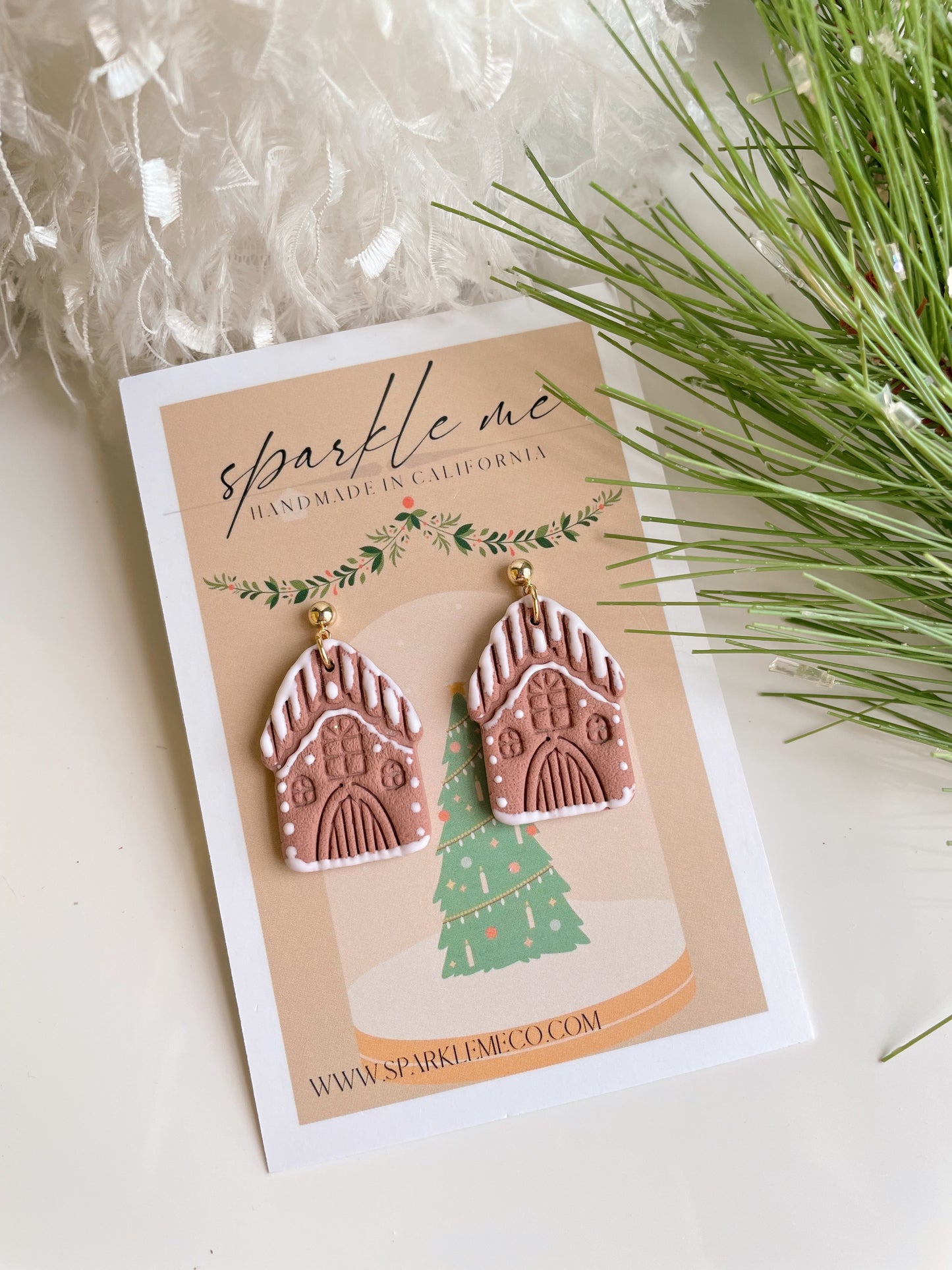 Gingerbread House Cookie Drops