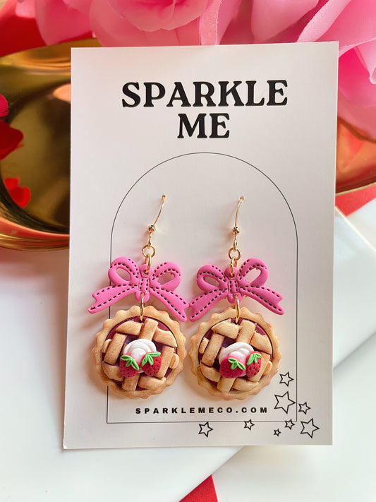 Strawberries Pie Dangles