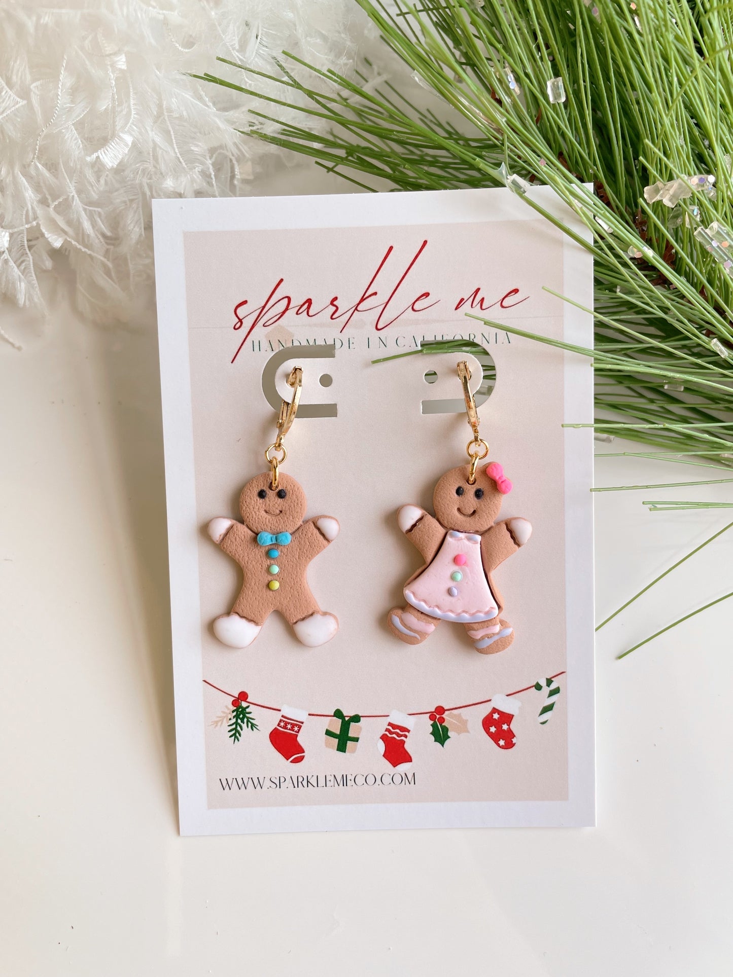 Gingerbread Besties Huggies