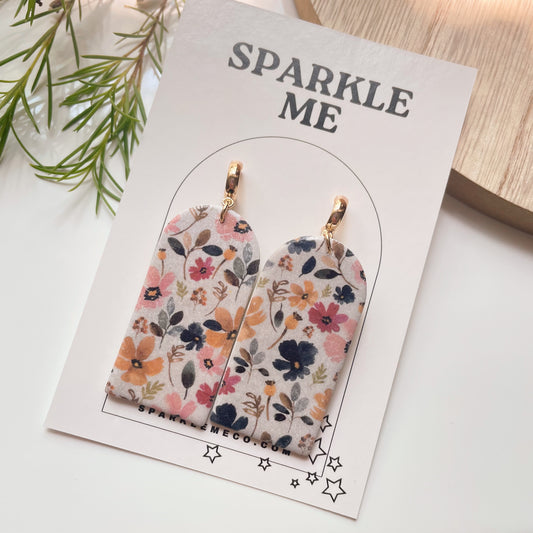 Floral Pendant drops