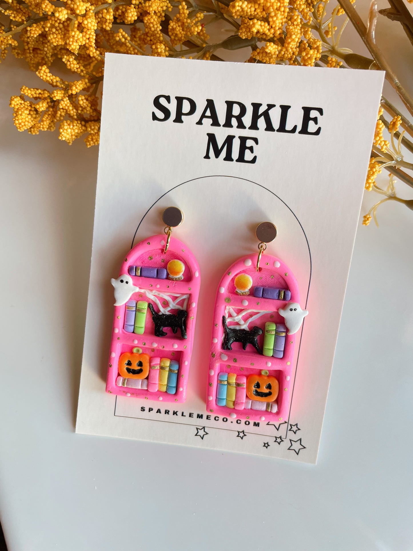 Pink Bookshelf Drops