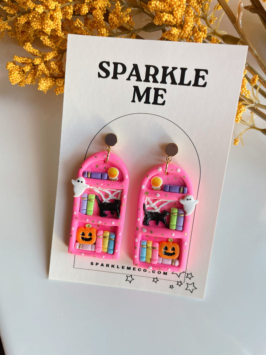 Pink Bookshelf Drops