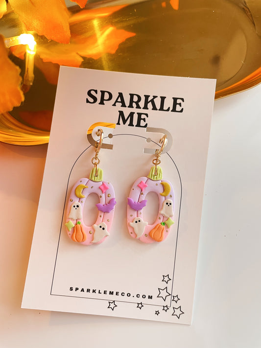 Pastel Pumpkin Dangles