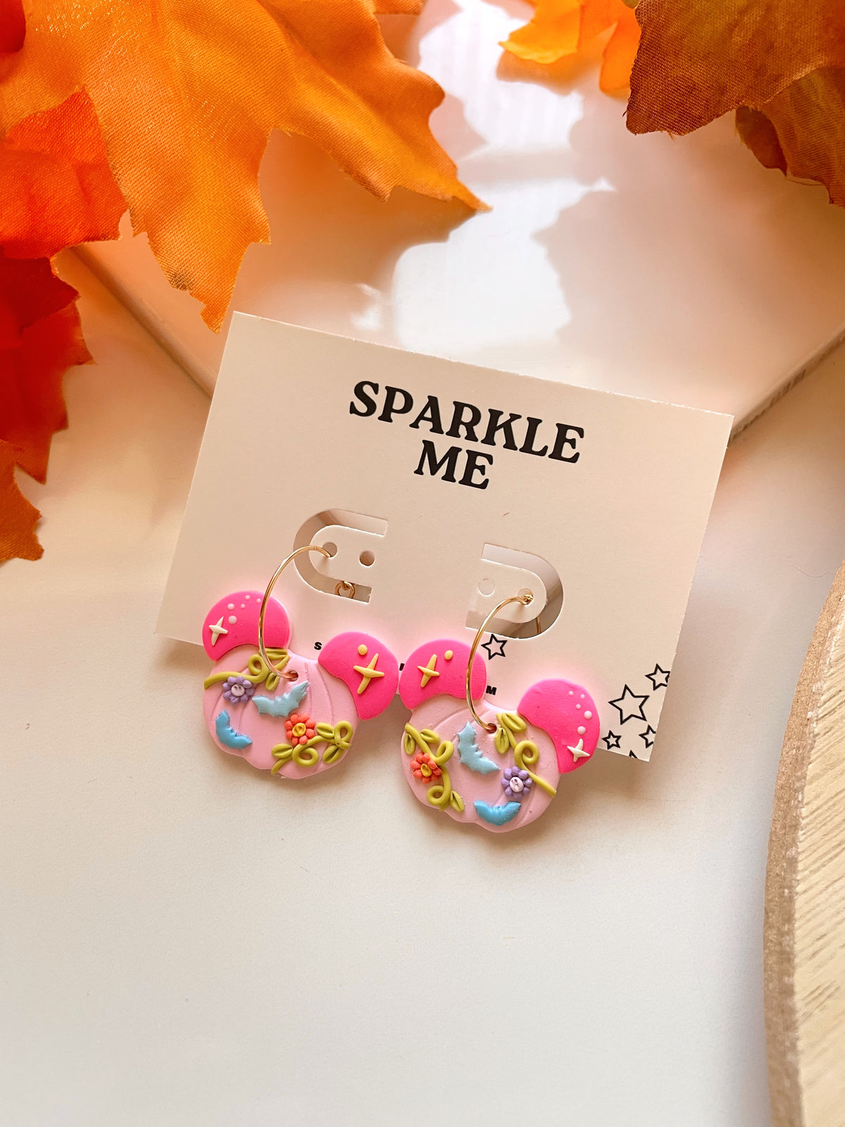 Mickey Pumpkin Hoops