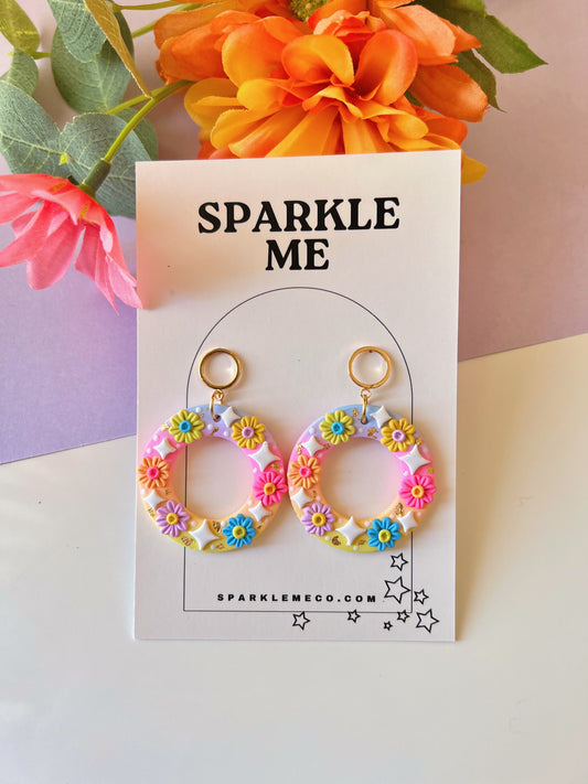 Flower Hoops
