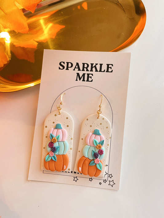 Layered Pumpkins Dangles