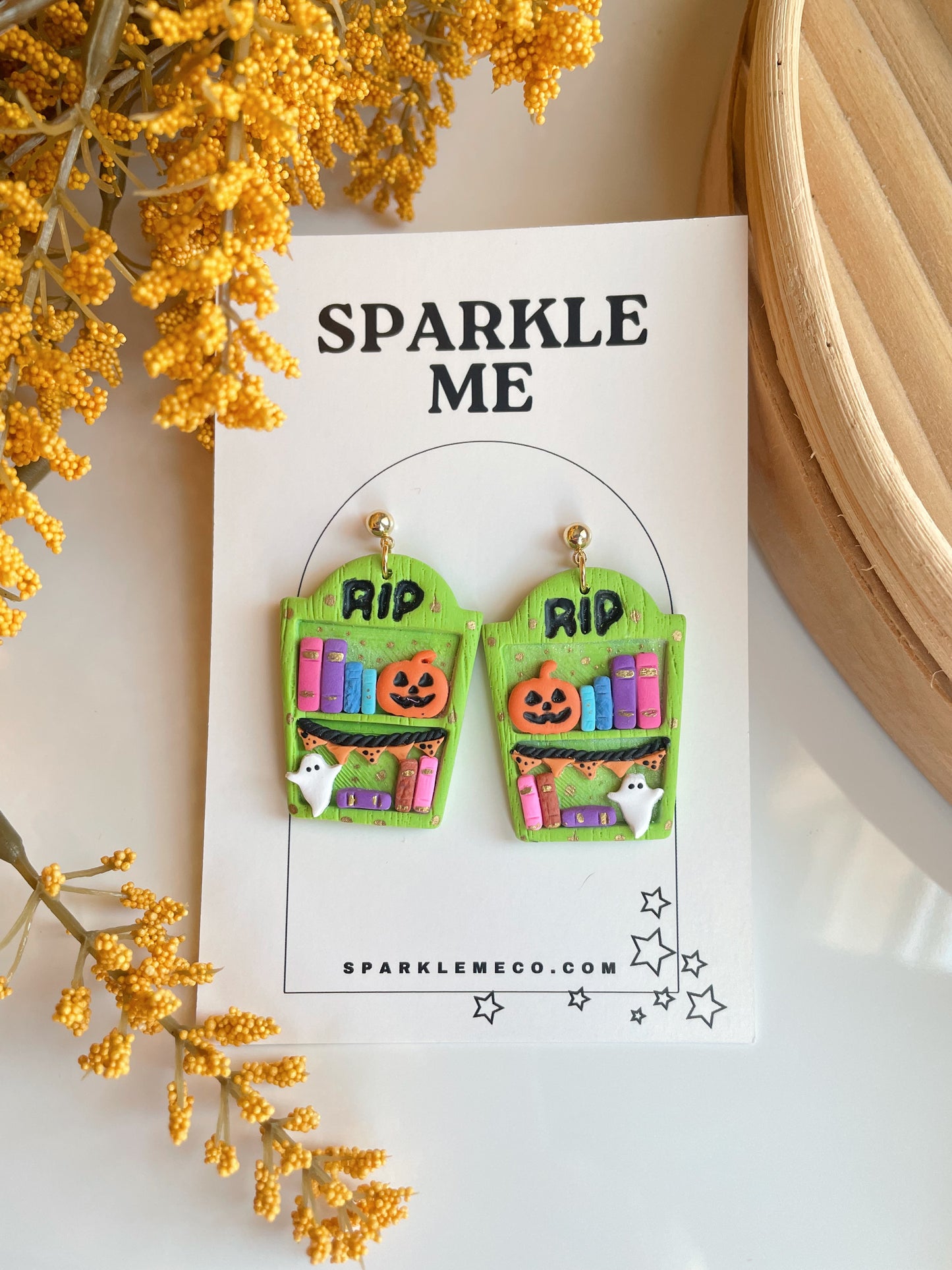 Gravestone Bookshelf Drops